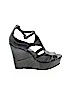 Big Buddha Black Wedges Size 7 1/2 - photo 1