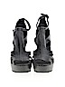 Big Buddha Black Wedges Size 7 1/2 - photo 2