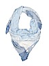 LC Lauren Conrad 100% Rayon Color Block Blue Scarf One size - photo 1