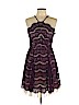 Francesca's Purple Cocktail Dress Size L - photo 1