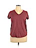 Mossimo Burgundy Short Sleeve T-Shirt Size XL - photo 1
