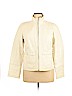 Vintage 1 100% Rayon Ivory Faux Leather Jacket Size XL - photo 1
