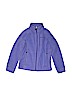 Columbia 100% Polyester Purple Fleece Jacket Size 7 - photo 1