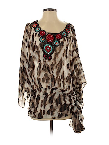 M by Marc Bouwer 3/4 Sleeve Blouse (view 1)