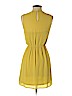 Lush 100% Polyester Yellow Casual Dress Size XS - photo 2