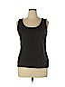 Charter Club Black Tank Top Size XL - photo 1