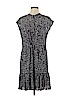 Rebecca Taylor 100% Polyester Black Casual Dress Size 10 - photo 1
