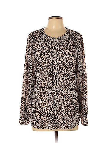 Ann Taylor LOFT Long Sleeve Blouse (view 1)