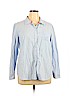 Old Navy 100% Cotton Blue Long Sleeve Button-Down Shirt Size XXL - photo 1
