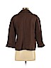Kim Rogers 100% Linen Brown Jacket Size S (petite) - photo 2