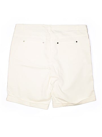 Woman Within Denim Shorts (view 2)