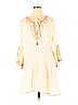 J Gee 100% Rayon Ivory Casual Dress Size XL - photo 1