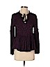 Lucky Brand Purple Long Sleeve Blouse Size XS - photo 1