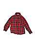 Crazy 8 100% Cotton Plaid Red Long Sleeve Button-Down Shirt Size 5T - photo 1