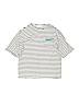 Zara Kids Stripes Ivory Short Sleeve T-Shirt Size 8 - photo 1