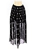 Club Monaco 100% Silk Black Silk Skirt Size 2 - photo 1
