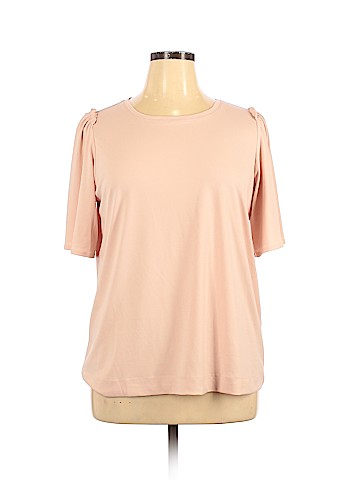 Worthington Short Sleeve Blouse (view 1)