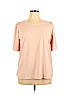 Worthington Pink Short Sleeve Blouse Size XL - photo 1