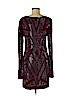 Haute Hippie 100% Rayon Burgundy Casual Dress Size M - photo 2