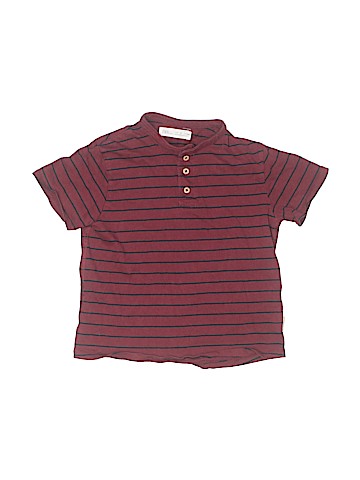 Zara Kids Short Sleeve Henley (view 1)