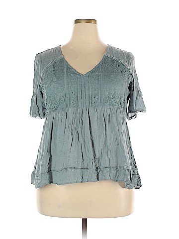 Pink Rose Short Sleeve Top (view 1)