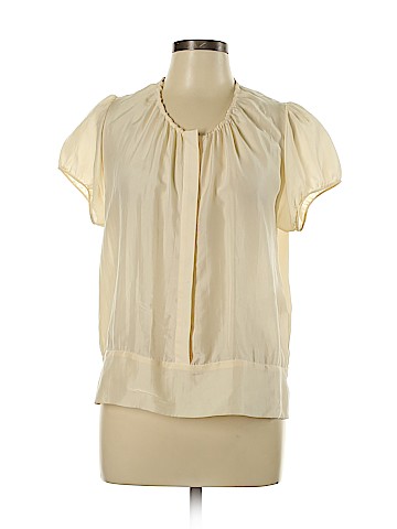 Stella McCartney Short Sleeve Silk Top (view 1)