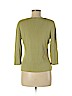 BCBGMAXAZRIA Green Long Sleeve Top Size M - photo 2