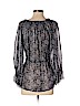 Michael Kors 100% Silk Gray 3/4 Sleeve Silk Top Size 4 - photo 2