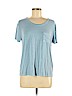 Mossimo Supply Co. Blue Short Sleeve T-Shirt Size M - photo 1