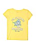 Life Is Good 100% Cotton Solid Yellow Short Sleeve T-Shirt Size 5 - 6 - photo 1