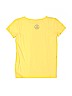 Life Is Good 100% Cotton Solid Yellow Short Sleeve T-Shirt Size 5 - 6 - photo 2