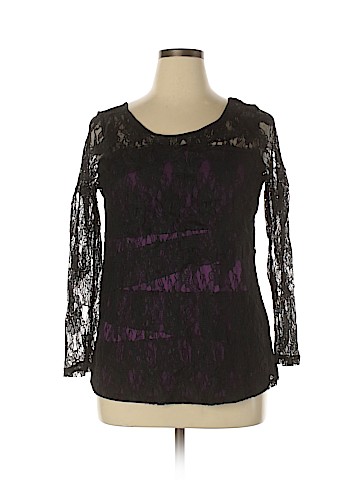 Lane Bryant Long Sleeve Top (view 1)