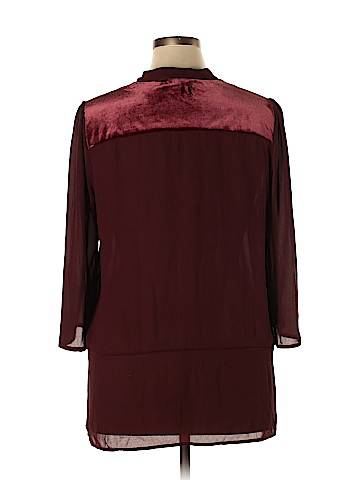 Worthington 3/4 Sleeve Blouse (view 2)