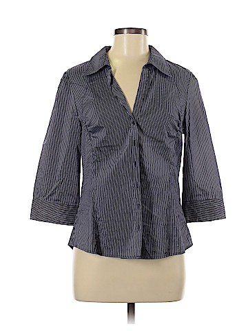 H&M 3/4 Sleeve Button-Down Shirt (view 1)