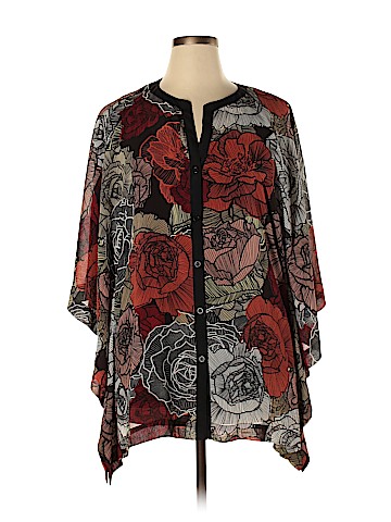 Dana Buchman 3/4 Sleeve Blouse (view 1)