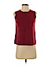Eileen Fisher 100% Wool Red Sleeveless Top Size S - photo 1