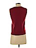 Eileen Fisher 100% Wool Red Sleeveless Top Size S - photo 2