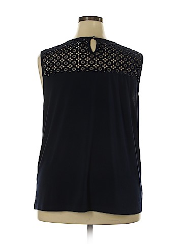 Carmen Carmen Marc Valvo Sleeveless Top (view 2)