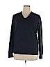 Brooks Brothers 100% Cashmere Blue Cashmere Pullover Sweater Size XL - photo 1