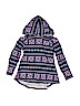 Gymboree 100% Cotton Solid Purple Pullover Hoodie Size 5 - 6 - photo 1