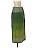 Assorted Brands 100% Silk Green Silk Skirt Size 1 - 2 - photo 1