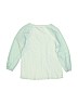 Gap Kids 100% Cotton Green Long Sleeve Top Size 8 - photo 2