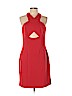 BCBGMAXAZRIA Red Casual Dress Size 10 - photo 1
