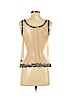 W118 by Walter Baker 100% Polyester Tan Sleeveless Blouse Size S - photo 2