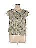 Nine West Green Short Sleeve Blouse Size XL - photo 1