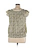 Nine West Green Short Sleeve Blouse Size XL - photo 2