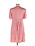 Topshop 100% Polyester Pink Casual Dress Size 8 - photo 2