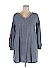 Shein 100% Cotton Blue Casual Dress Size 0X - photo 1