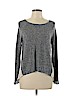 Delia's Gray Long Sleeve Top Size L - photo 1