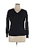 Worthington Black Pullover Sweater Size XL - photo 1